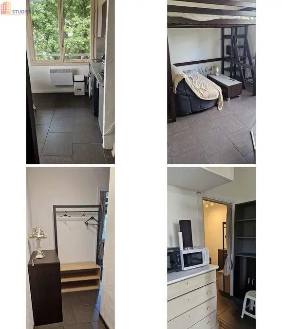 Studio meublé 24m² Nice 06100 - Lumineux, calme - Photo 1