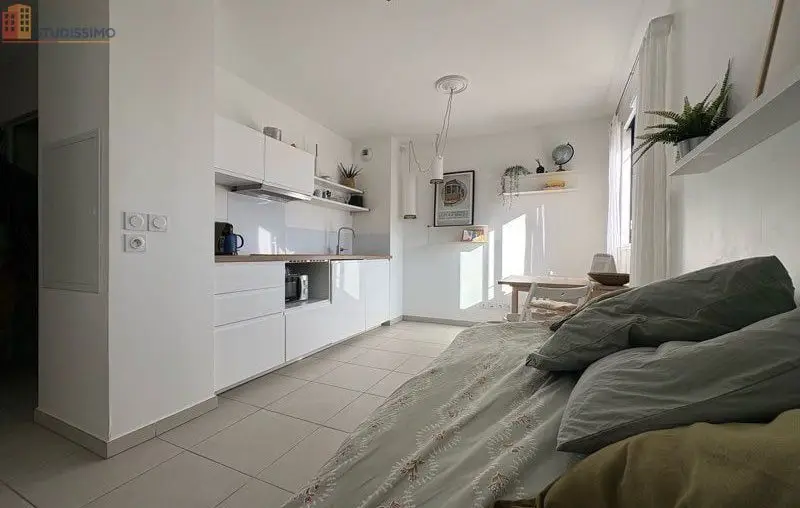 Studio meublé 21m² Nice 06000 - Proche quartier des Fleurs, lumineux - Photo 15