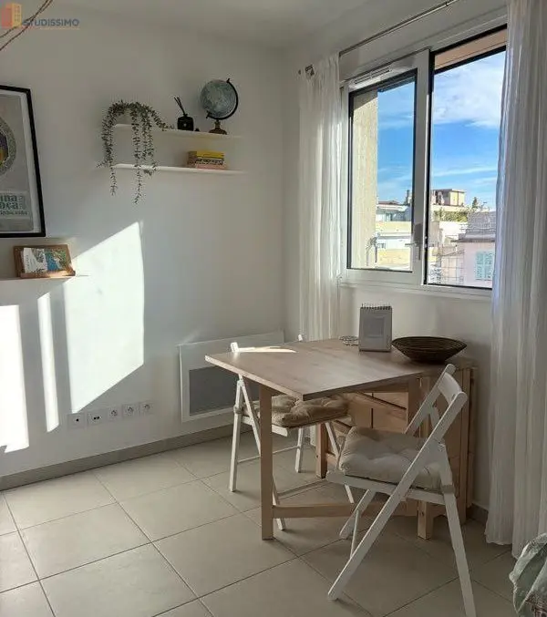 Studio meublé 21m² Nice 06000 - Proche quartier des Fleurs, lumineux - Photo 14