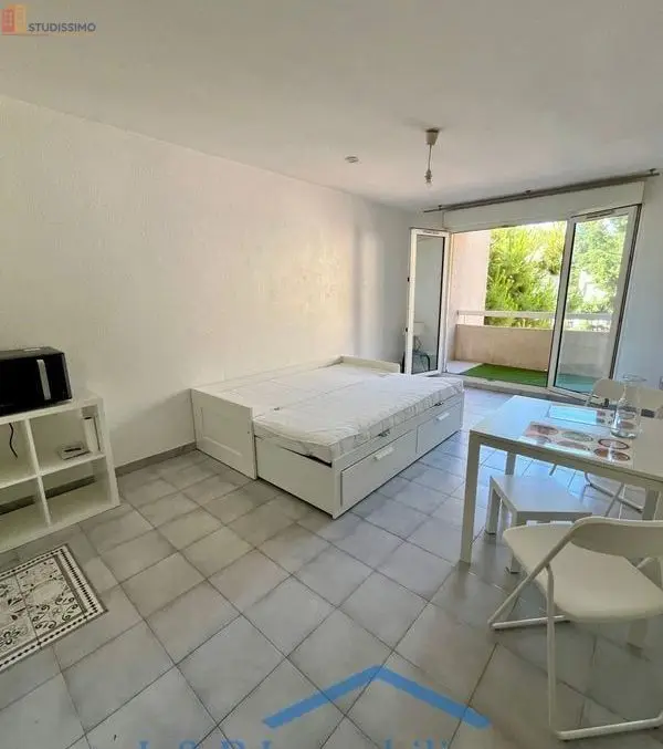 Studio meublé 27m² Nice 06200 - Meublé, DPE D - Photo 4