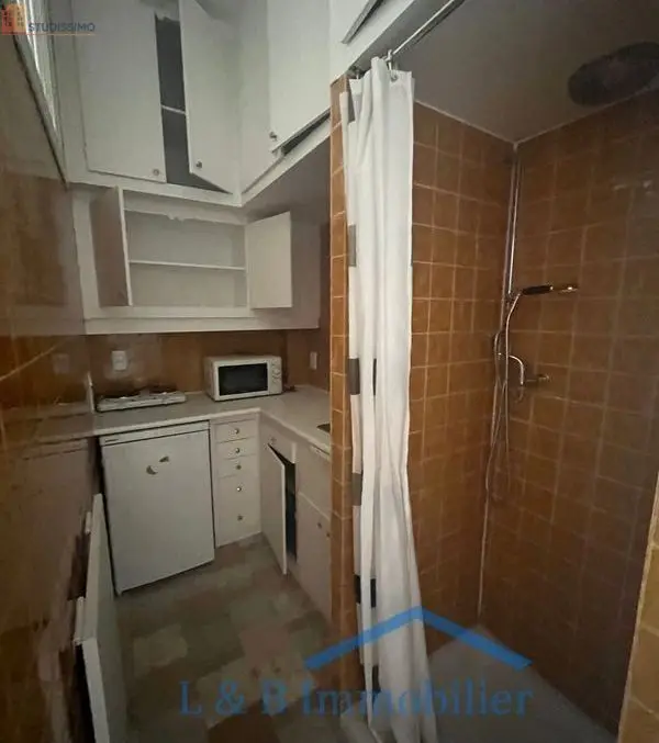 Studio meublé 16m² Nice 06000 - Meublé, DPE D - Photo 3