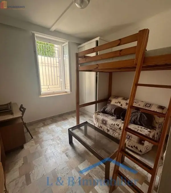 Studio meublé 16m² Nice 06000 - Meublé, DPE D - Photo 2