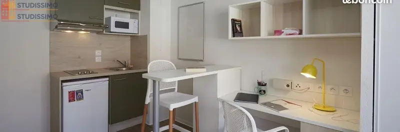 Studio 18m² Nice 06000 - DPE B, lumineux - Photo 2
