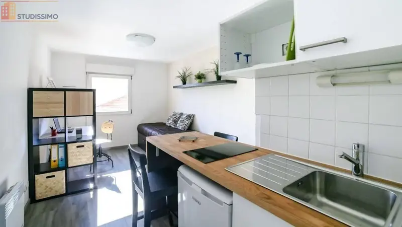 Studio meublé 19m² Nice centre - Meublé, 1 pièce - Photo 2