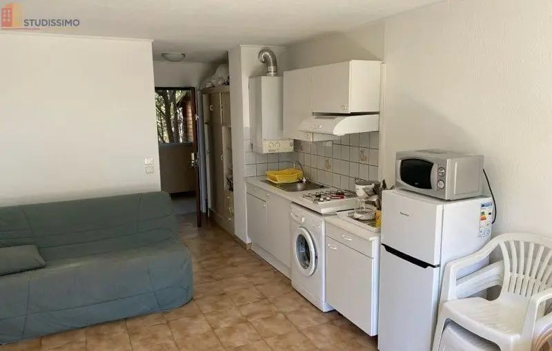 Studio meublé 24m² Cagnes-sur-Mer - Terrasse, proche plage - Photo 2