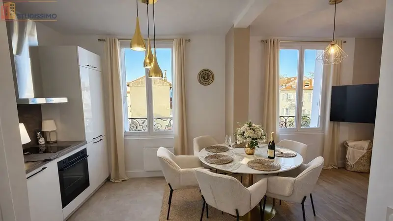 Studio meublé 30m² Cannes Montfleury - Grand, lumineux - Photo 1