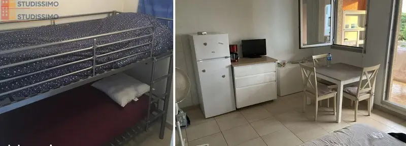 Studio meublé 32m² Antibes - DPE C, meublé - Photo 1