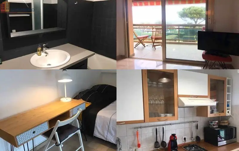 Studio 31m² Antibes - Vue mer, climatisé, meublé - Photo 2