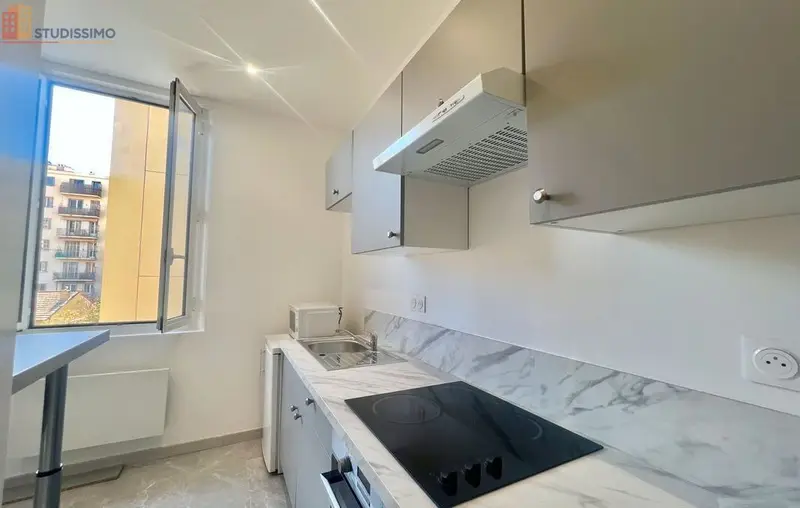 Studio 24m² Nice 06200 - Refait à neuf, climatisation - Photo 2