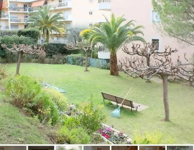 Studio meublé 35m² Nice Cimiez - Terrasse, résidence avec piscine - Photo 4