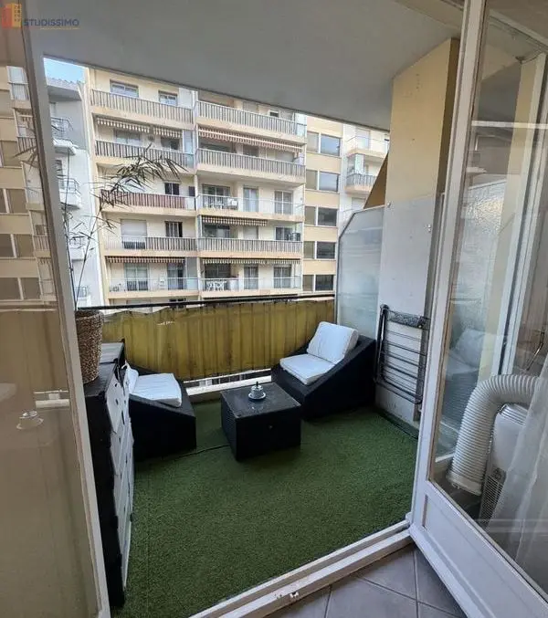 Studio meublé 26m² Nice Cessole - Balcon plein sud, proche tram - Photo 2