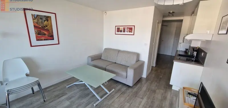Studio 28m² Nice Mont Boron - Meublé, balcon - Photo 1