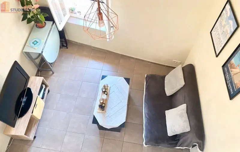 Studio meublé 21m² Antibes 06600 - Duplex, meublé - Photo 1