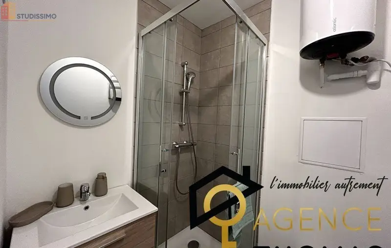 Studio meublé 18m² Aubenas - Meublé, DPE C - Photo 2