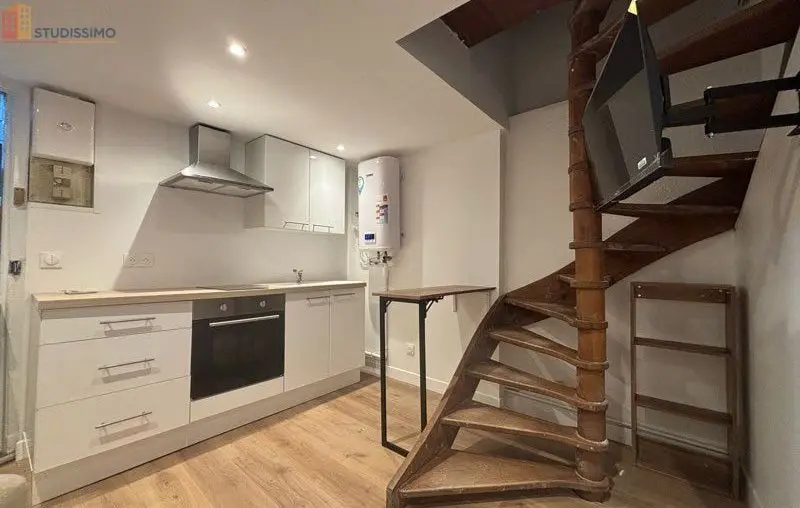 Studio meublé 18m² Annonay - Duplex, calme - Photo 2