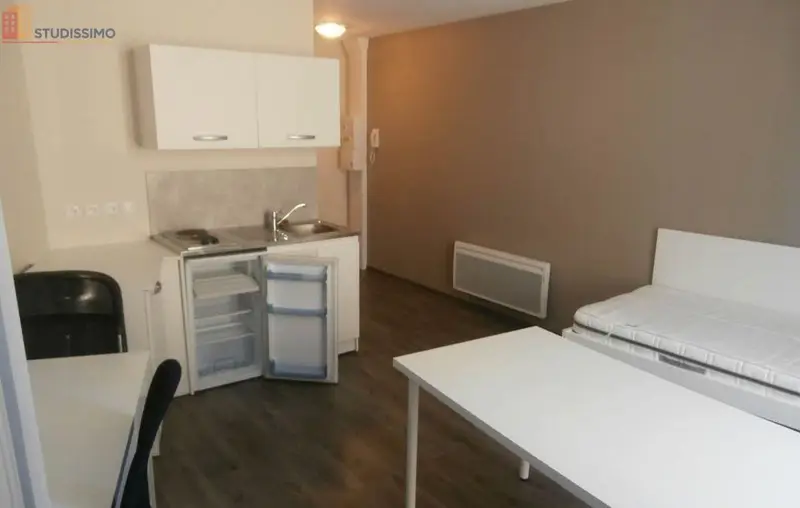 Studio meublé 20m² Tournon-sur-Rhône - Meublé, DPE D - Photo 3