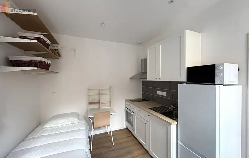 Studio meublé 13m² Charleville-Mézières - Meublé, DPE D - Photo 5