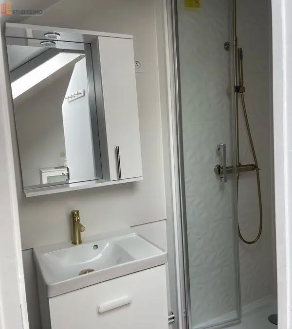 Studio meublé 18m² Bazeilles - Tout équipé, mezzanine - Photo 4