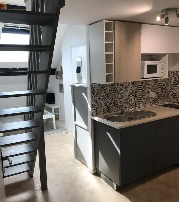 Studio meublé 18m² Bazeilles - Tout équipé, mezzanine - Photo 2