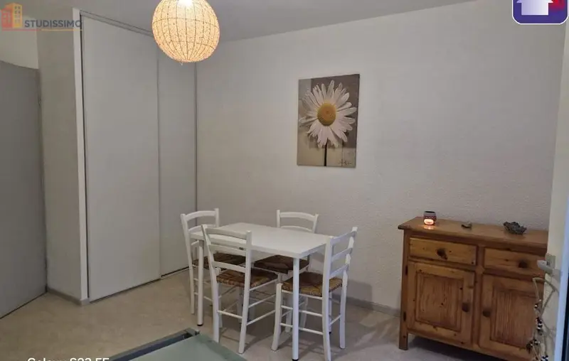 Studio 24m² Saint-Girons - Meublé, DPE D - Photo 4