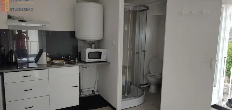 Studio meublé 18m² Pamiers 09100 - Meublé, DPE D - Photo 1