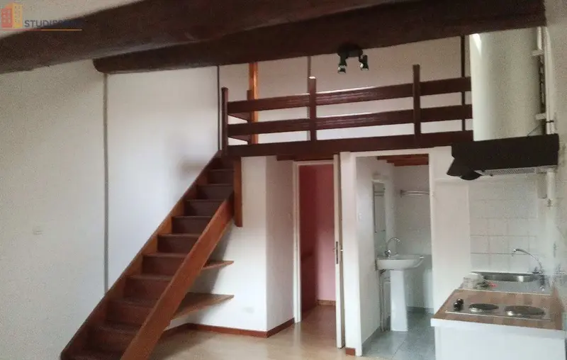 Studio 19m² Pamiers - Étage élevé, lumineux - Photo 1