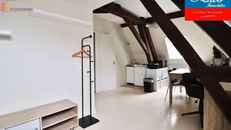 Studio 27m² Troyes centre - Meublé, lumineux - Photo 2
