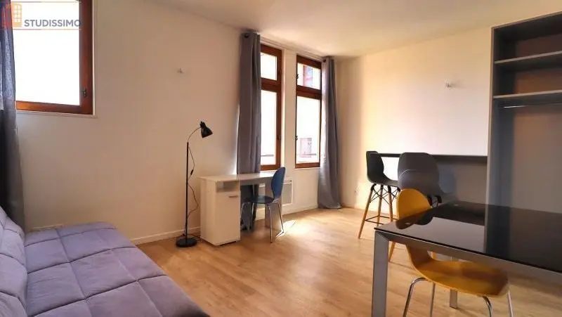 Studio meublé 25m² Troyes - Meublé, DPE C - Photo 1