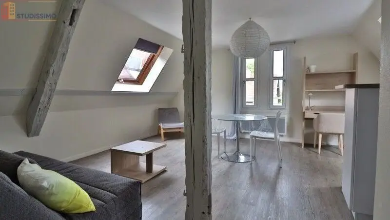 Studio 23m² Troyes - Meublé, 3e étage - Photo 2