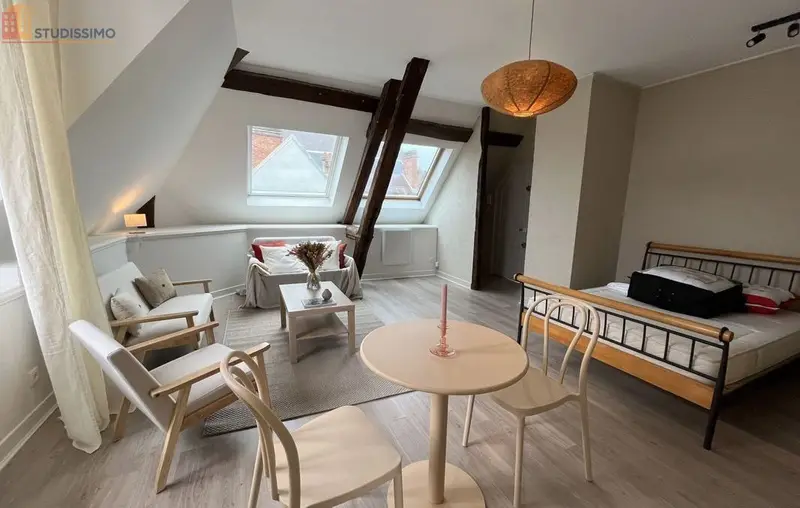 Studio meublé 33m² Troyes centre - Meublé, 2e étage - Photo 2