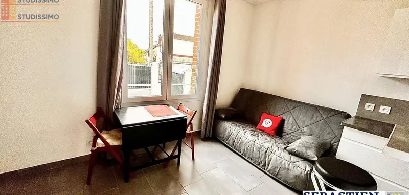 Studio meublé 16m² La Chapelle-Saint-Luc - Meublé, DPE C - Photo 1