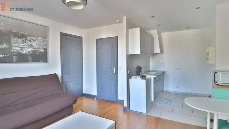 Studio meublé 26m² Troyes - Meublé, DPE D - Photo 2