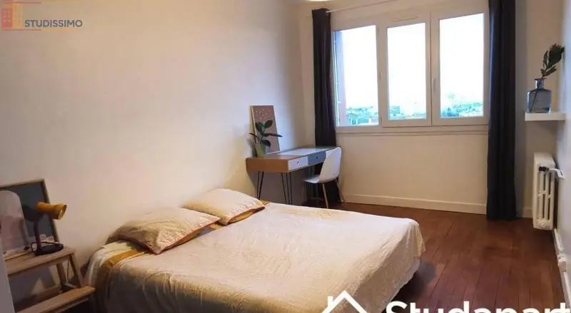 Studio meublé 12m² Troyes - Lumineux, étage élevé - Photo 1