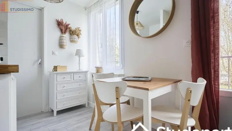 Studio meublé 10m² Troyes - Meublé, DPE A - Photo 2