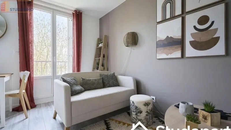 Studio meublé 10m² Troyes - Meublé, DPE A - Photo 1