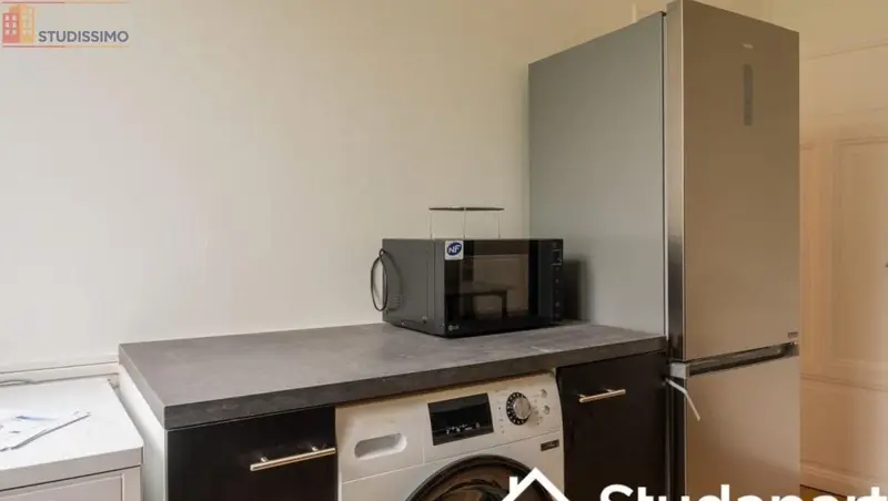 Studio meublé 11m² Troyes - Meublé, DPE D - Photo 4