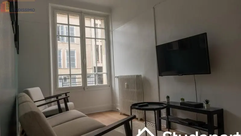 Studio meublé 11m² Troyes - Meublé, DPE D - Photo 3