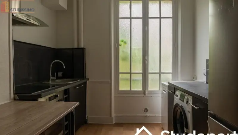 Studio meublé 11m² Troyes - Meublé, DPE D - Photo 1