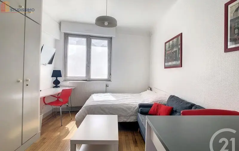 Studio meublé 20m² Troyes - Proche gare, meublé - Photo 2