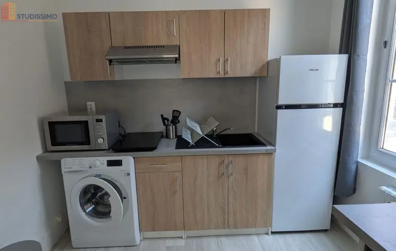 Studio meublé 25m² Troyes 10000 - Meublé, place de parking - Photo 1