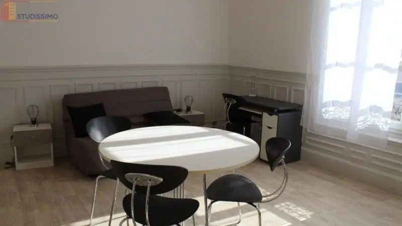Studio meublé 27m² Troyes - Meublé, DPE D - Photo 5