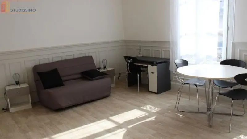 Studio meublé 27m² Troyes - Meublé, DPE D - Photo 2