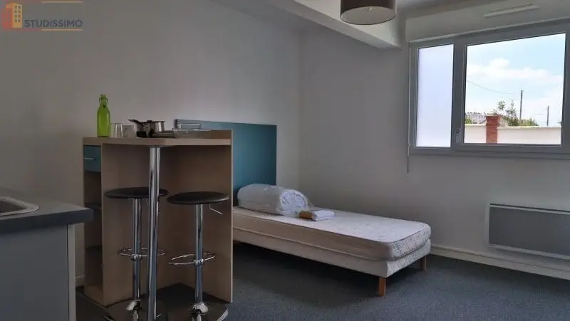 Studio meublé 21m² Troyes - Meublé, DPE C - Photo 1