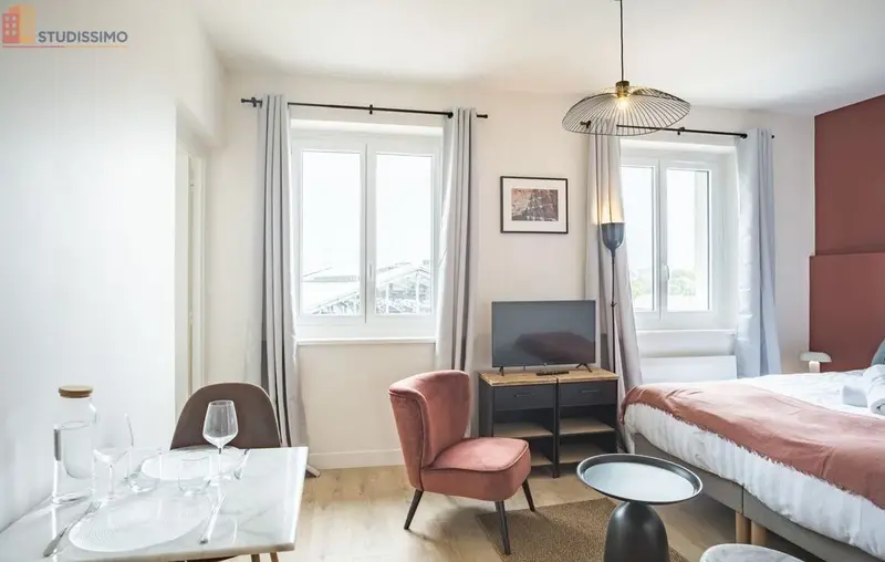 Studio meublé 21m² Troyes - Meublé, DPE D - Photo 3