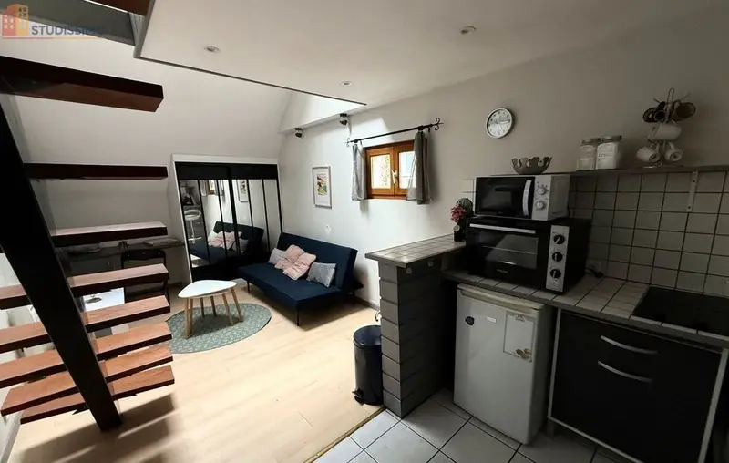 Studio meublé 19m² Troyes - Meublé, étage élevé - Photo 1
