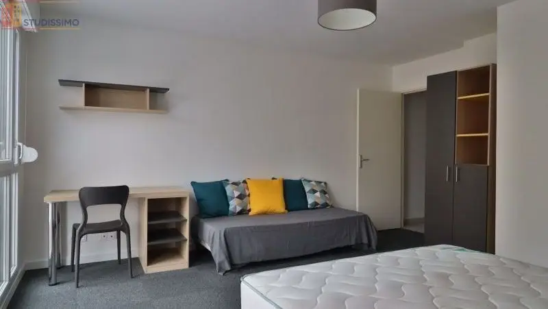 Studio meublé 28m² Troyes - Meublé, DPE C - Photo 4
