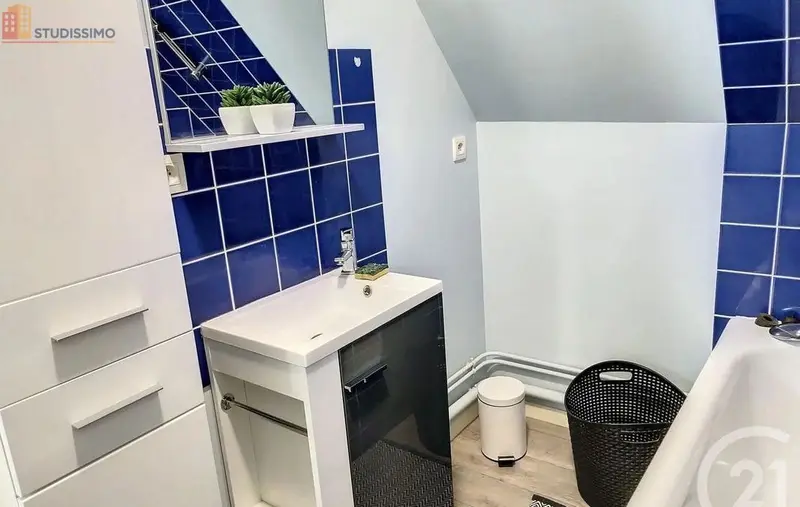 Studio meublé 24m² Troyes centre - Lumineux, 3e étage - Photo 1