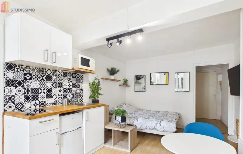 Studio meublé 22m² Troyes - Meublé, DPE D - Photo 7