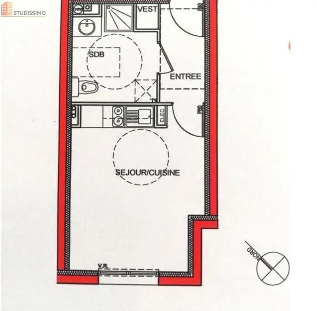 Studio 25m² Troyes - Rénové, équipé - Photo 2