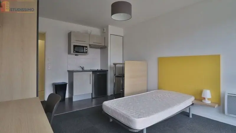 Studio meublé 22m² Troyes - meuble, DPE C - Photo 2